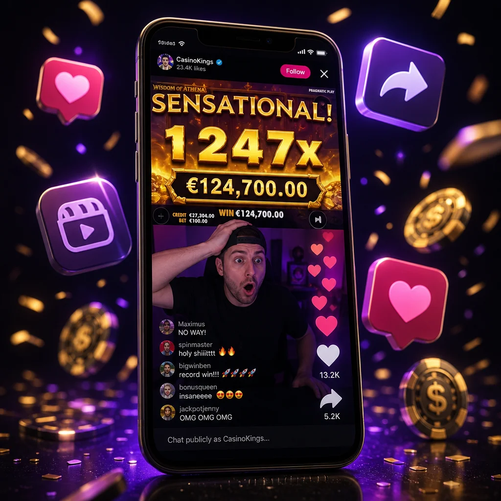 Streamers de cassino e a cultura dos clipes virais: como momentos de sorte se tornam fenômenos nas redes