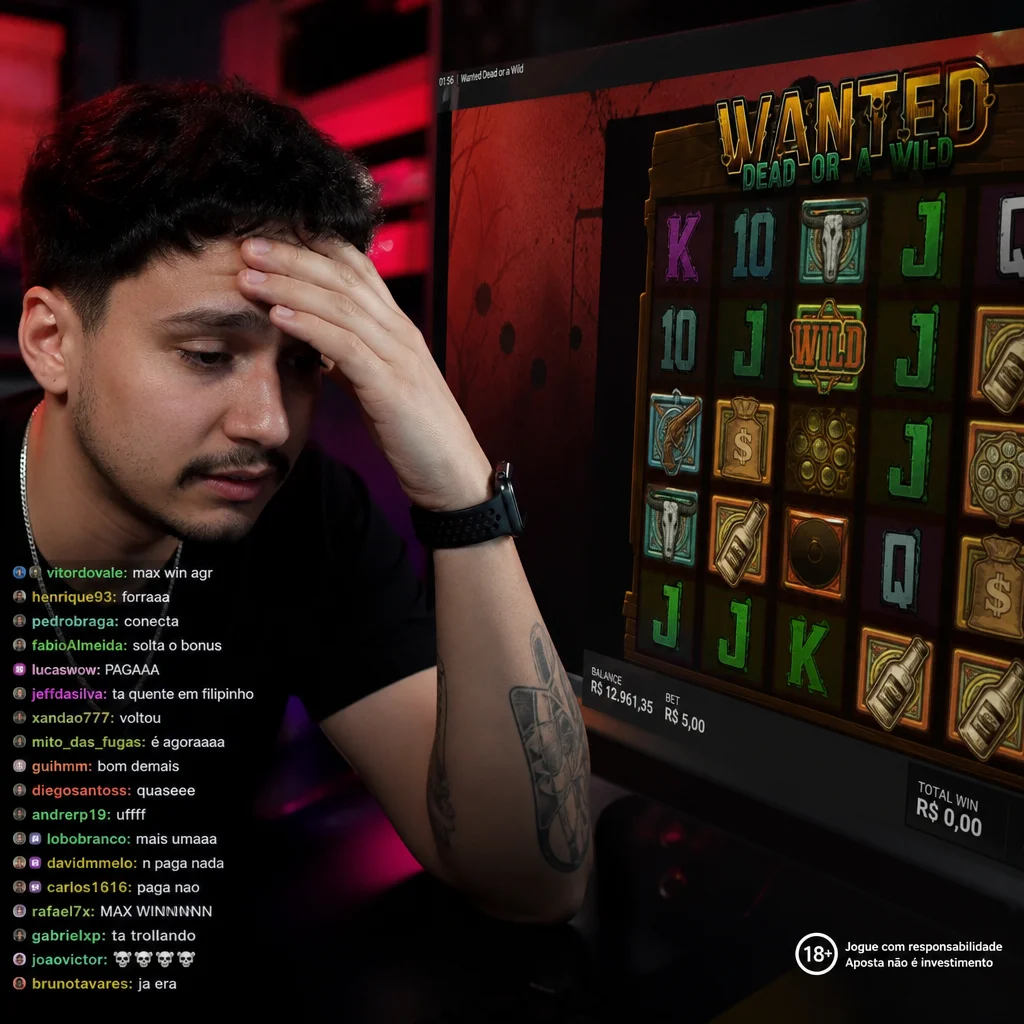 Streamers de cassino e a cultura do “quase ganhei”: como o público lida com a frustração das perdas ao vivo