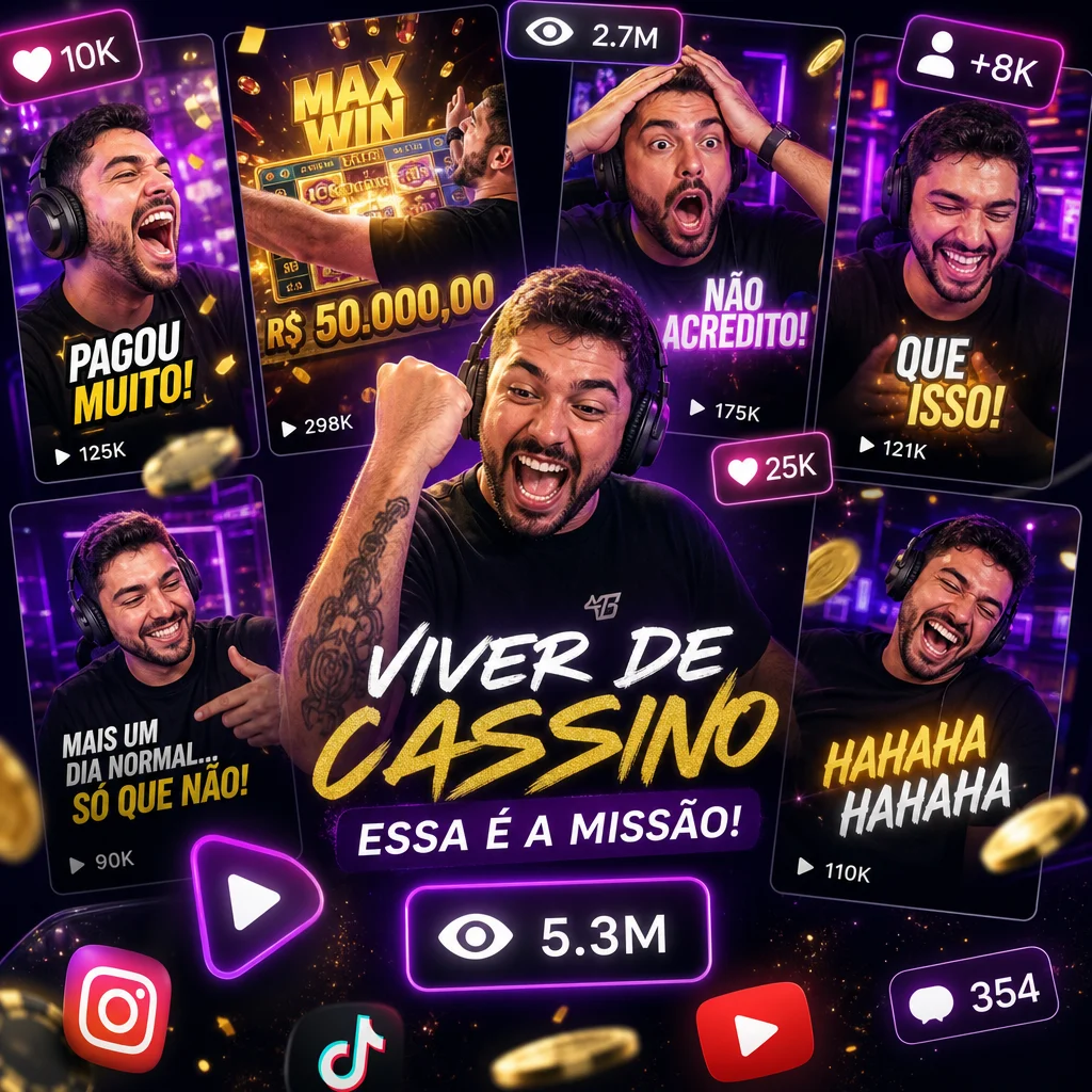 Streamers de cassino e a economia dos clipes virais: como um único momento pode transformar uma carreira