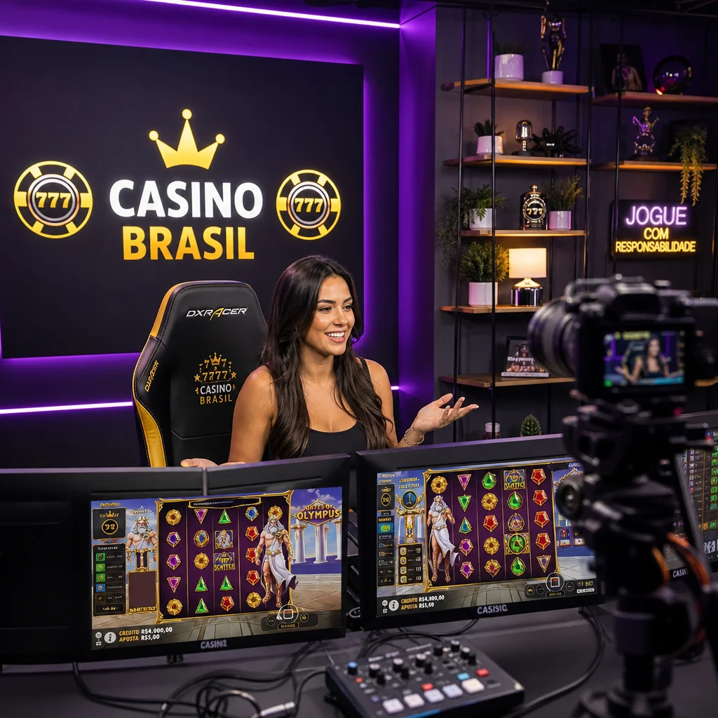 Streamers de cassino e a estética do estúdio: como cenários, luzes e identidade visual se tornaram parte da experiência