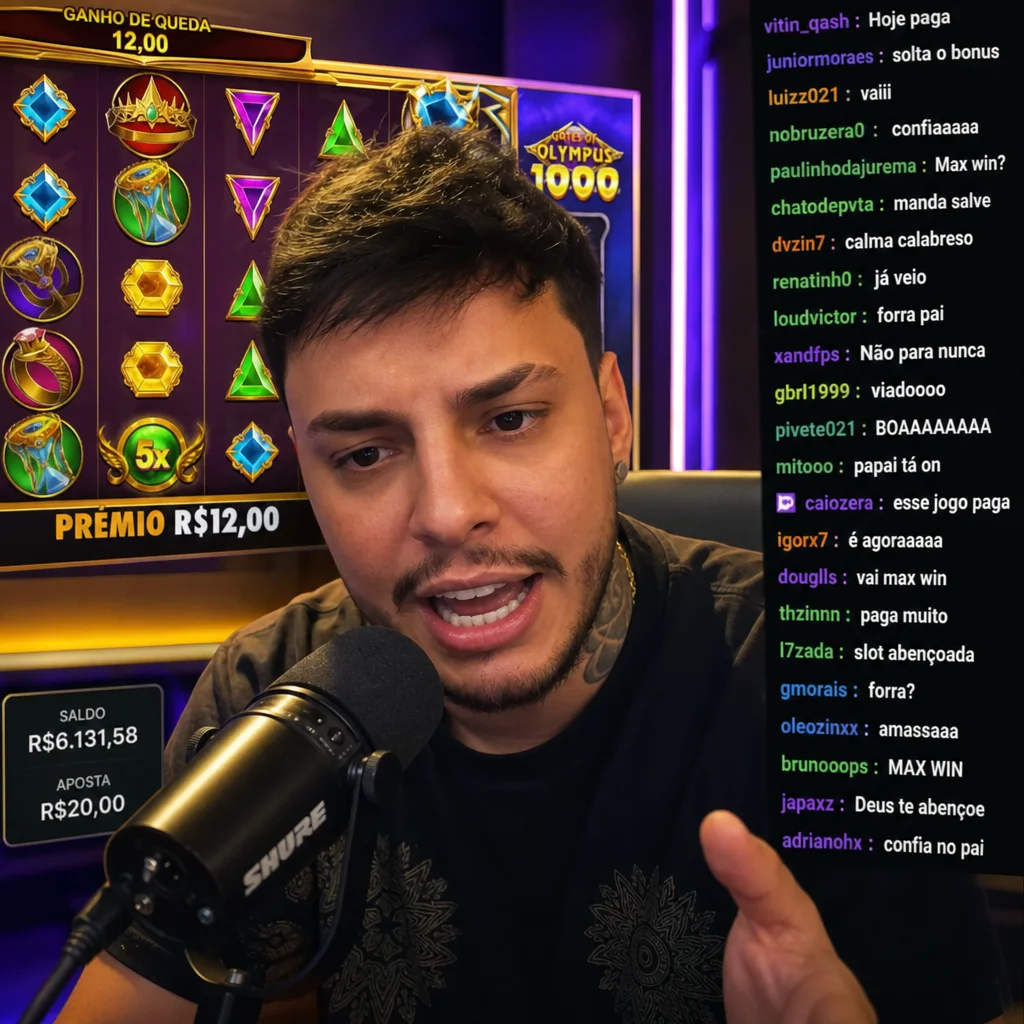 Streamers de cassino e a linguagem da sorte: como o vocabulário das transmissões molda a percepção do público