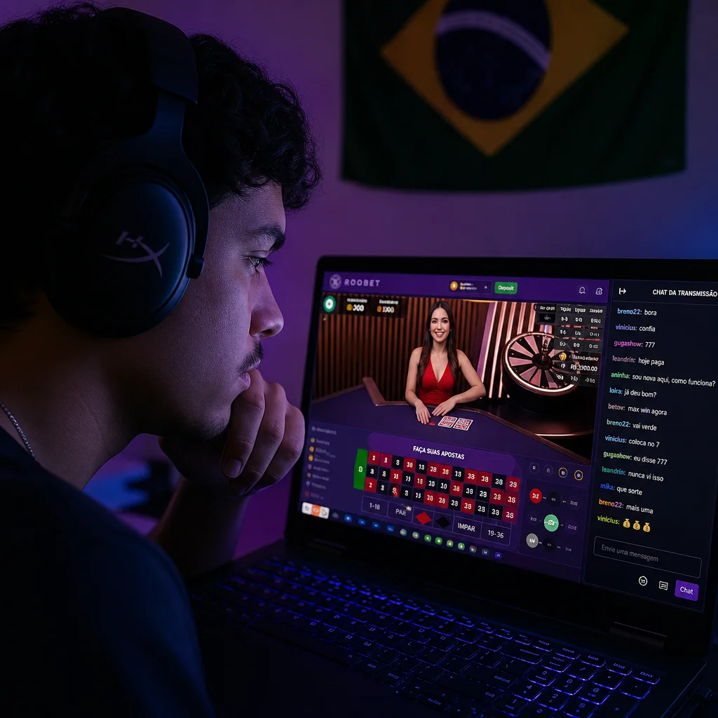 A psicologia por trás dos streamers de cassino: o que leva o público brasileiro a assistir horas de apostas ao vivo
