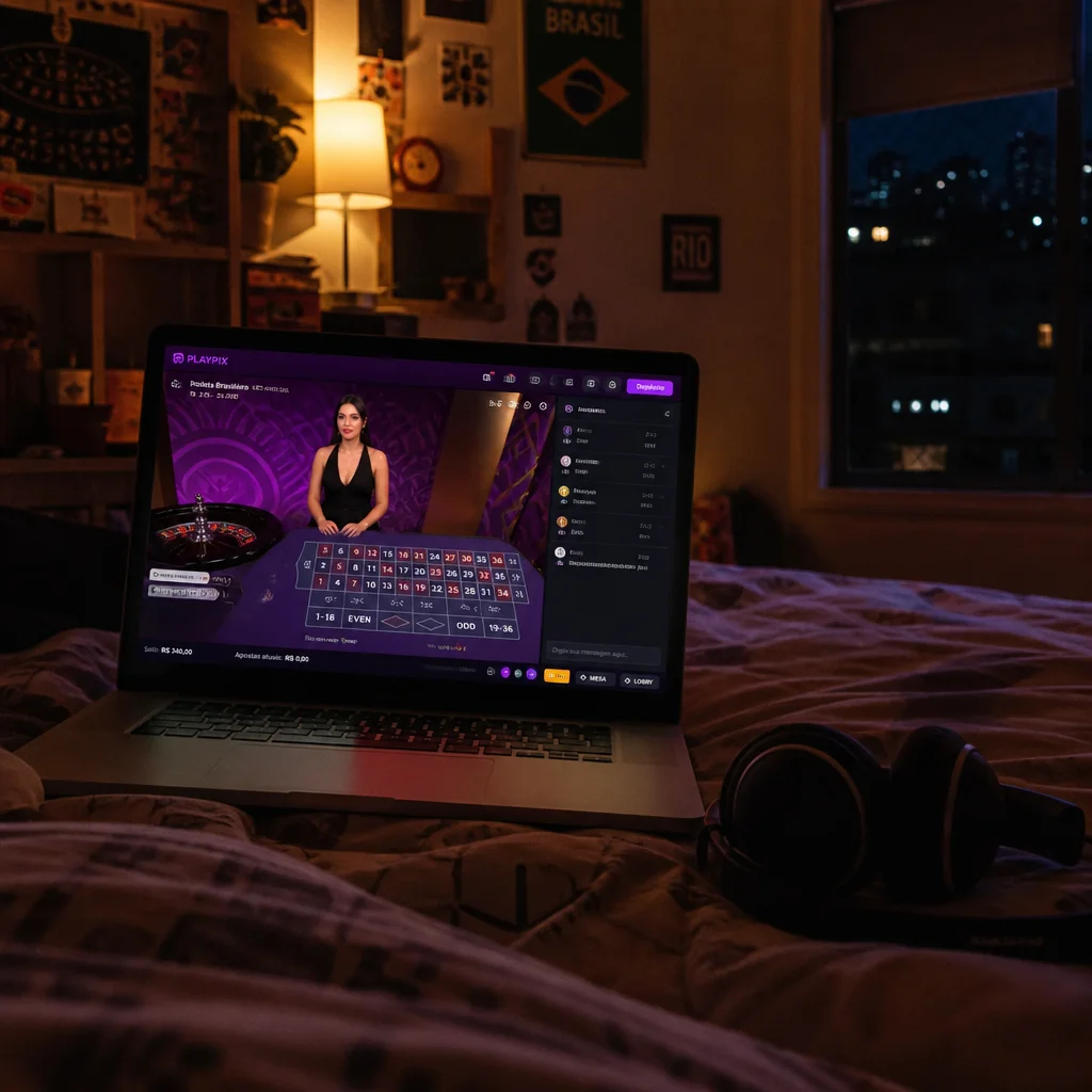 Streamers de cassino e a rotina noturna: como as transmissões ao vivo se tornaram um ritual para o público brasileiro